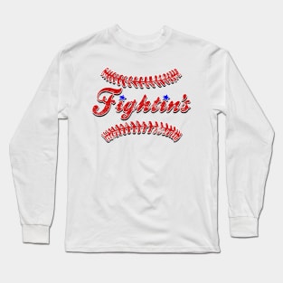 Fightin' Baseball Long Sleeve T-Shirt